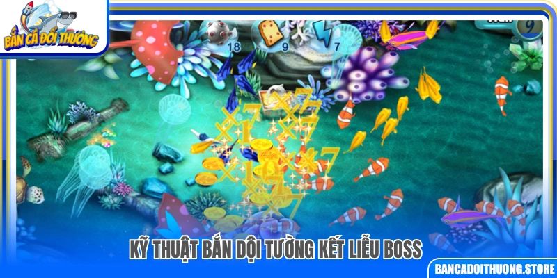 Bắn cá ăn sạch xu bảng kỹ năng bắn dội tường hạ gục Boss
