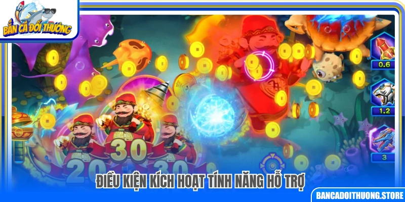 Điều kiện để mở khóa các tính năng hỗ trợ 